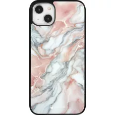 iPhone 14 Plus Case Hülle - Rosa Leuchtender Marmor