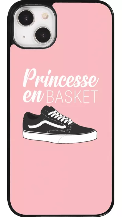 Coque iPhone 14 Plus - princesse en basket