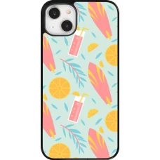 Coque iPhone 14 Plus - Summer 2025 Pattern citron