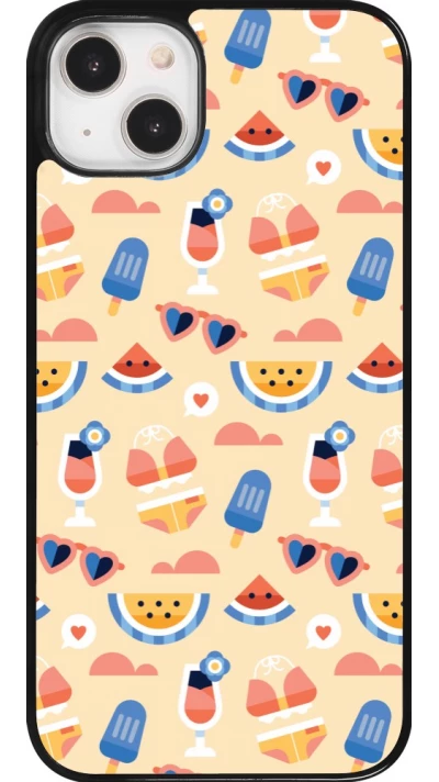 Coque iPhone 14 Plus - Pattern Summer 2026