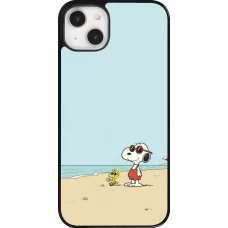 Coque iPhone 14 Plus - Snoopy on the beach Summer 2026