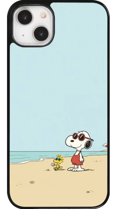 Coque iPhone 14 Plus - Snoopy on the beach Summer 2026