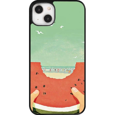 Coque iPhone 14 Plus - Views through a watermelon Summer 2026