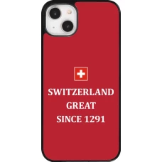 Coque iPhone 14 Plus - Switzerland Great Since 1291