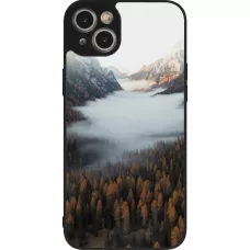 Coque iPhone 14 Plus - Silicone rigide noir Autumn 22 forest lanscape
