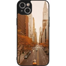 iPhone 14 Plus Case Hülle - Silikon schwarz Autumn 2024 New York city