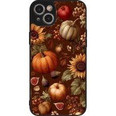 iPhone 14 Plus Case Hülle - Silikon schwarz Autumn 26 Autumn still life