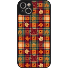 Coque iPhone 14 Plus - Silicone rigide noir Autumn 26 Autumn pattern
