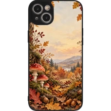 Coque iPhone 14 Plus - Silicone rigide noir Autumn 26 Illustrated Autumn