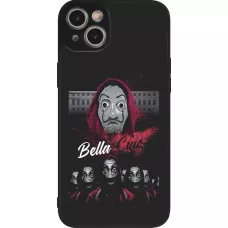 Coque iPhone 14 Plus - Silicone rigide noir Bella Ciao