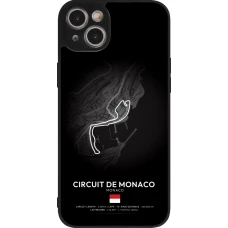 iPhone 14 Plus Case Hülle - Silikon schwarz F1 Track 2025 Monaco