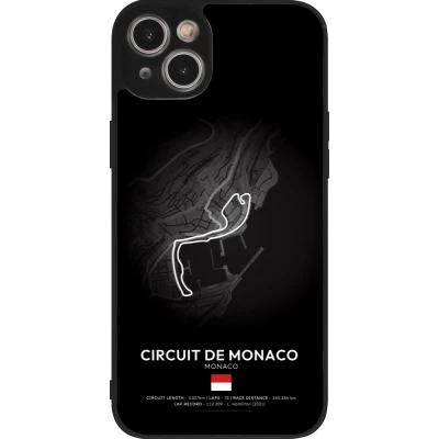 Coque iPhone 14 Plus - Silicone rigide noir F1 Track 2025 Monaco