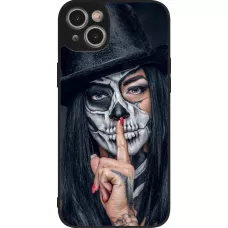 iPhone 14 Plus Case Hülle - Silikon schwarz Halloween 18 19
