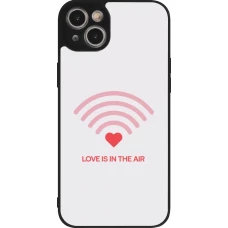 Coque iPhone 14 Plus - Silicone rigide noir Saint Valentines Day 26 Love is in the air