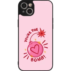 iPhone 14 Plus Case Hülle - Silikon schwarz Saint Valentines Day 26 You are the bomb