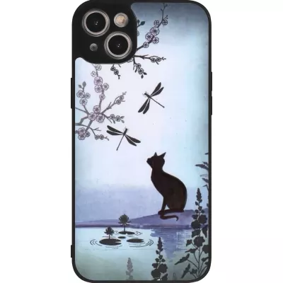 iPhone 14 Plus Case Hülle - Silikon schwarz Spring 19 12