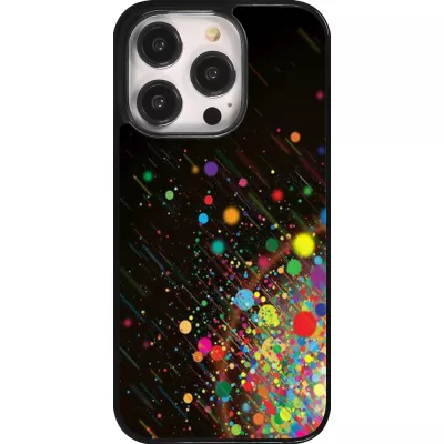 iPhone 14 Pro Case Hülle - Abstract Bubble Lines