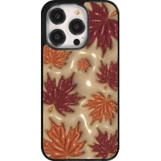 Coque iPhone 14 Pro - Autumn 26 3D leaves
