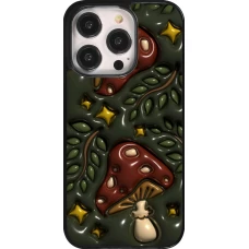 Coque iPhone 14 Pro - Autumn 26 3D mushrooms