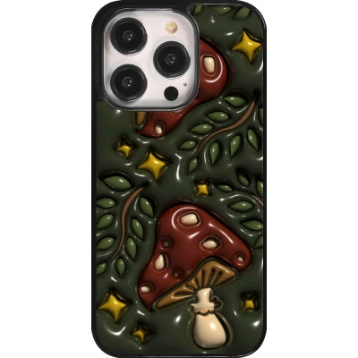 iPhone 14 Pro Case Hülle - Autumn 26 3D mushrooms