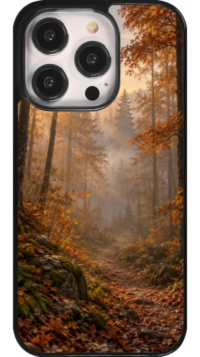 Coque iPhone 14 Pro - Autumn 26 Autumn walk