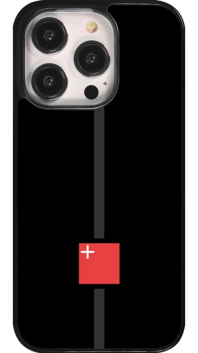iPhone 14 Pro Case Hülle - Kanton SZ schwarz