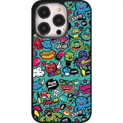Coque iPhone 14 Pro - Cartoons old school