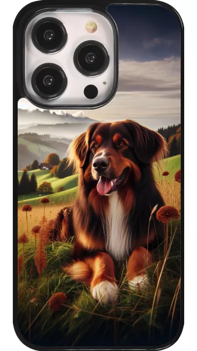 iPhone 14 Pro Case Hülle - Hund Land Schweiz