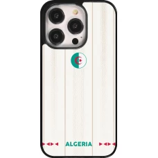 Coque iPhone 14 Pro - Maillot de football Algérie 2026 personnalisable