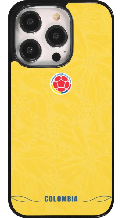 iPhone 14 Pro Case Hülle - Kolumbien 2026 personalisierbares Fussballtrikot