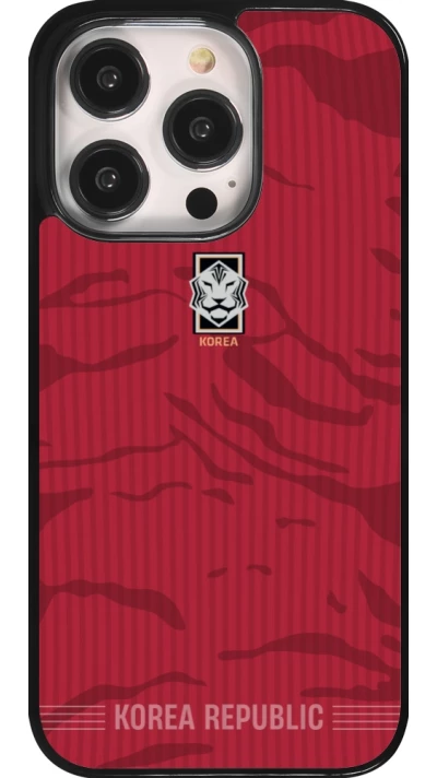 iPhone 14 Pro Case Hülle - Südkorea 2026 personalisierbares Fussballtrikot