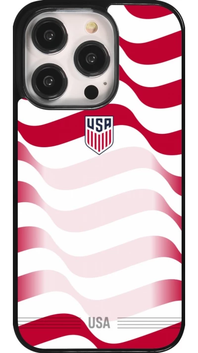 iPhone 14 Pro Case Hülle - Vereinigten Staaten 2026 personalisierbares Fussballtrikot