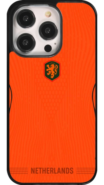 iPhone 14 Pro Case Hülle - Niederlande 2026 personalisierbares Fussballtrikot