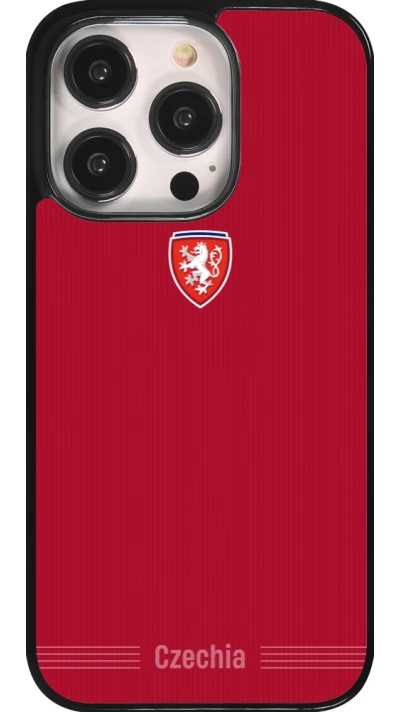 iPhone 14 Pro Case Hülle - Tschechische Republik 2026 personalisierbares Fussballtrikot