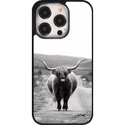 Coque iPhone 14 Pro - Highland cattle