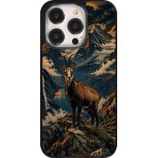 Coque iPhone 14 Pro - Linocut Chamois
