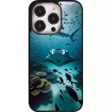 iPhone 14 Pro Case Hülle - Manta Lagune Reinigung
