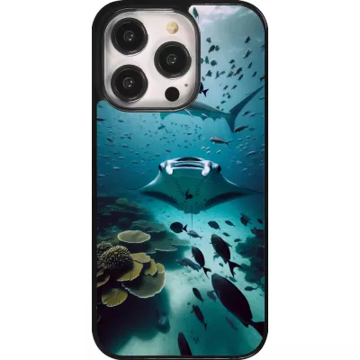 iPhone 14 Pro Case Hülle - Manta Lagune Reinigung
