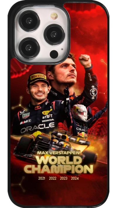 iPhone 14 Pro Case Hülle - Max Verstappen Champion 2023