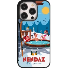 iPhone 14 Pro Case Hülle - Nendaz Mountain Jacuzzi
