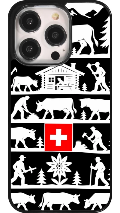 iPhone 14 Pro Case Hülle - Poya Schweiz 1 schwarz