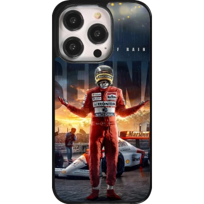 Coque iPhone 14 Pro - Senna The King of Rain