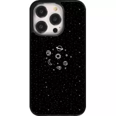 Coque iPhone 14 Pro - Space Doodle