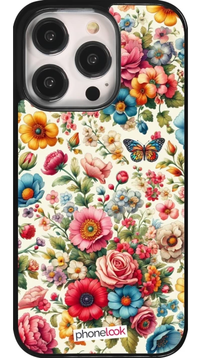iPhone 14 Pro Case Hülle - Spring 25 fruehling bluetend