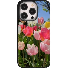 Coque iPhone 14 Pro - Tulips Spring 2026