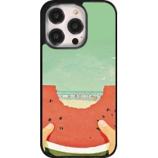 Coque iPhone 14 Pro - Views through a watermelon Summer 2026