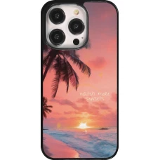 iPhone 14 Pro Case Hülle - Watch more sunsets Summer 2026