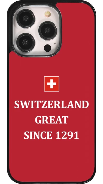 Coque iPhone 14 Pro - Switzerland Great Since 1291