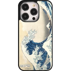 iPhone 14 Pro Case Hülle - Kunstbild - Die große Welle vor Kanagawa - Hokusai