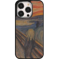 Coque iPhone 14 Pro - Tableau art - Le Cri - Edvard Munch
